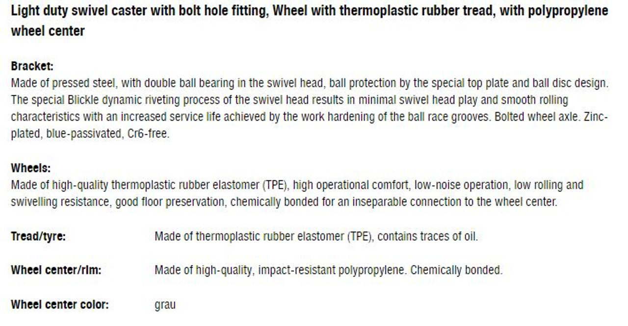 LRA-TPA 50K-FK Wheel and bracket information