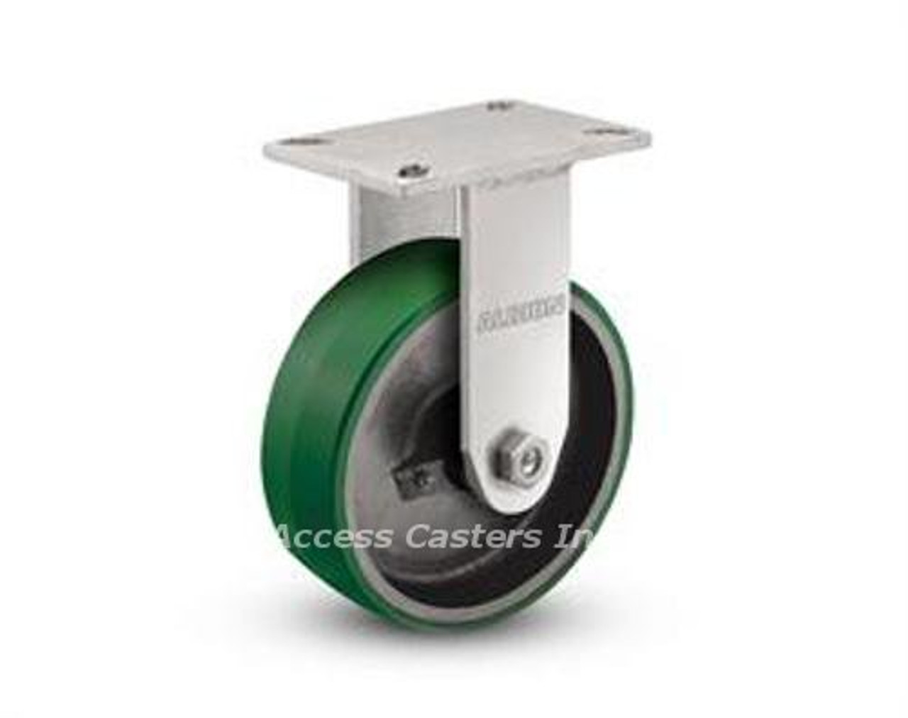 Picture shows 10" x 3" wheel in caster. Picture shows 10" x 3" wheel in caster.