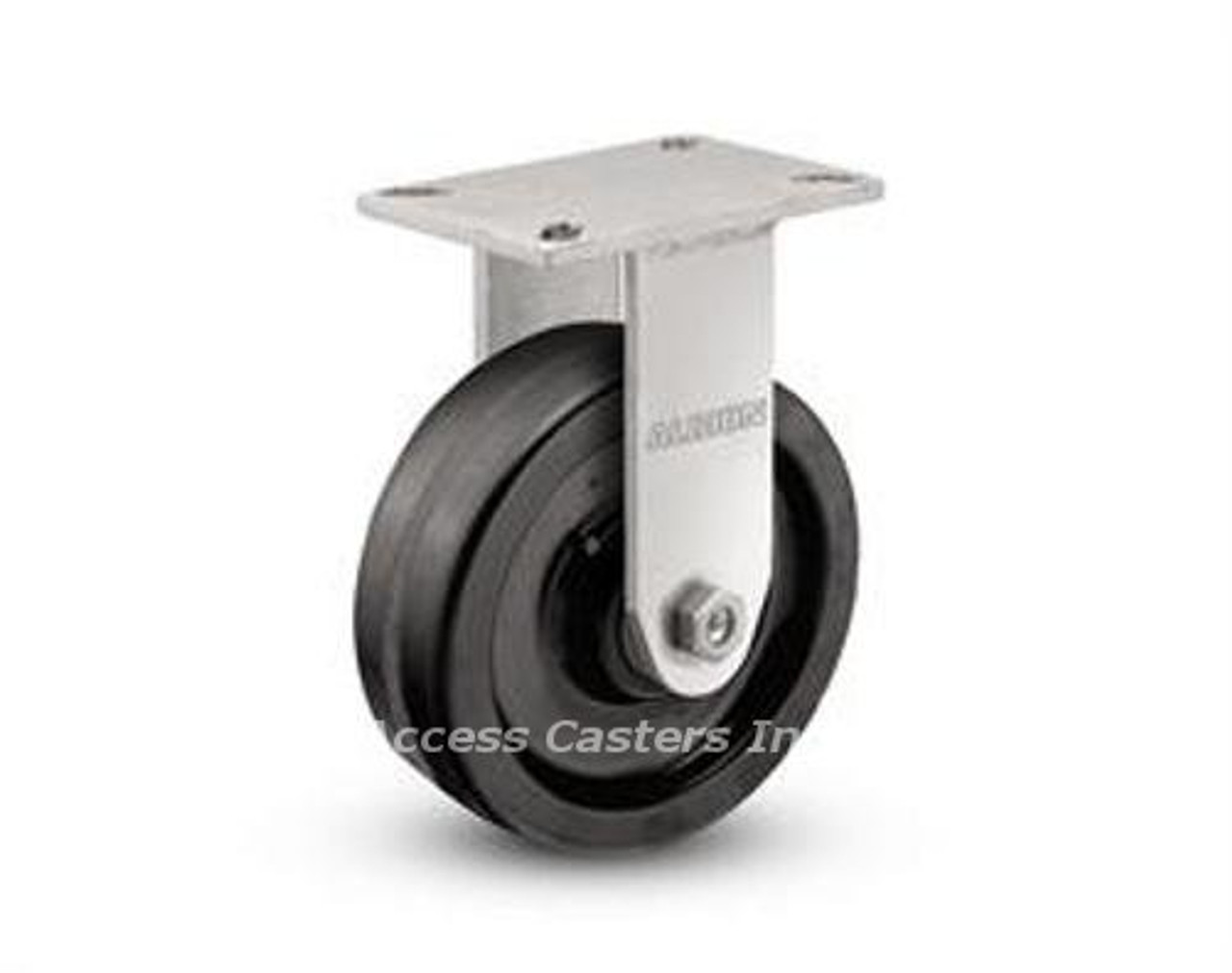 Picture shows caster with 10" x 3" wheel