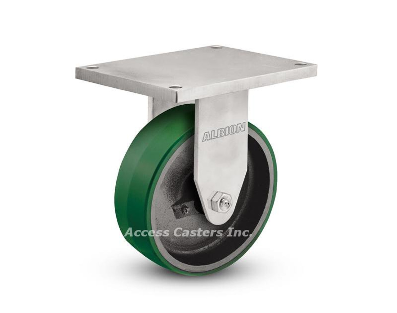 Picture shows caster with 10 Inch wheel.