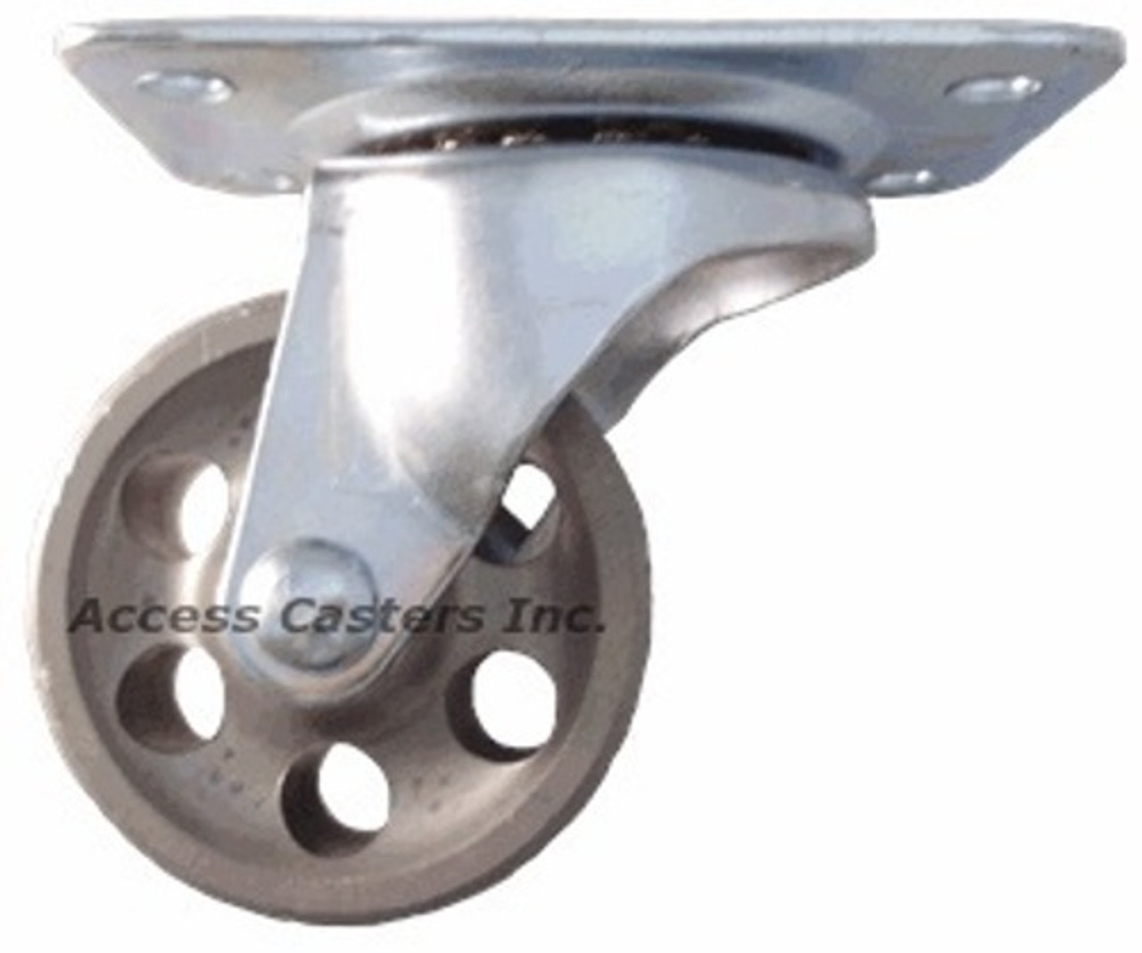 2PUSSS 2" Steel Swivel Caster Wheel