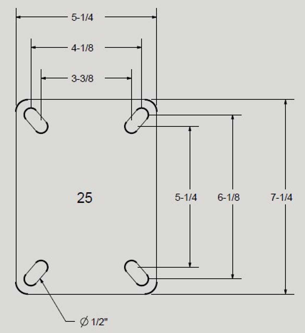 6T75HS 6" Swivel Heavy Duty Phenolic Caster