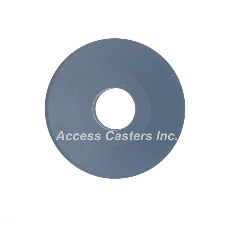 Round bumper for wire shelving carts