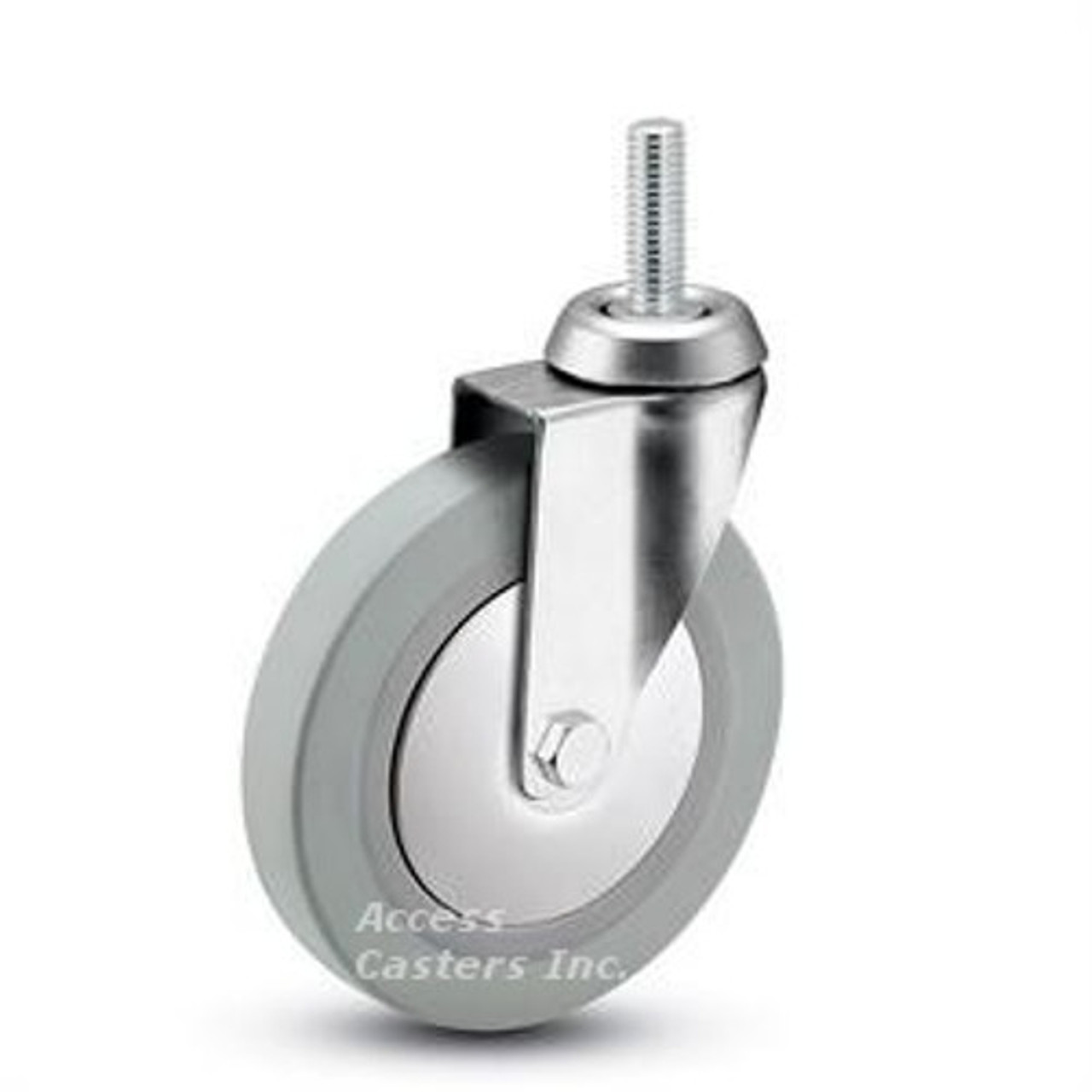 2 inch swivel caster wheel threaded stem