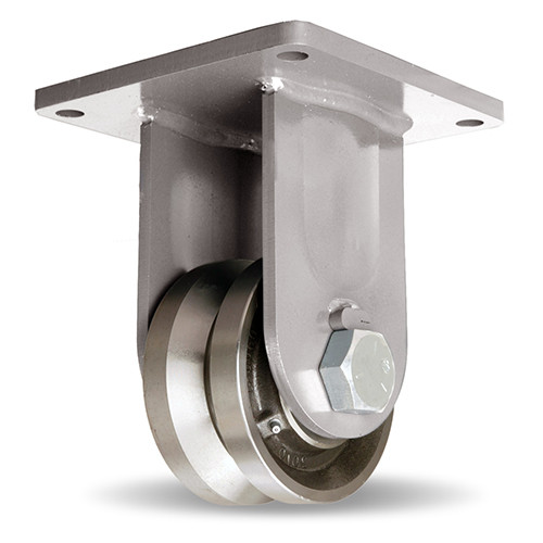 R-MD-63FVT Hamilton Heavy-Duty 6" V-groove rigid caster