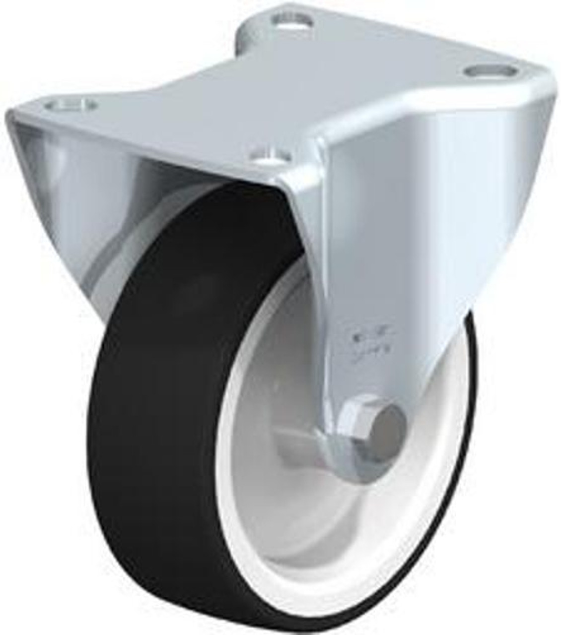 B-POTH 100G - Blickle Rigid Caster - Polyurethane Wheel