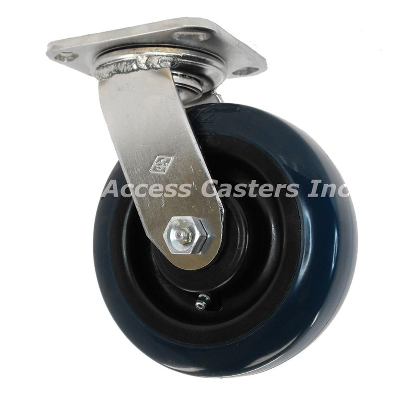 8DSSPPBBS 8" Stainless steel caster