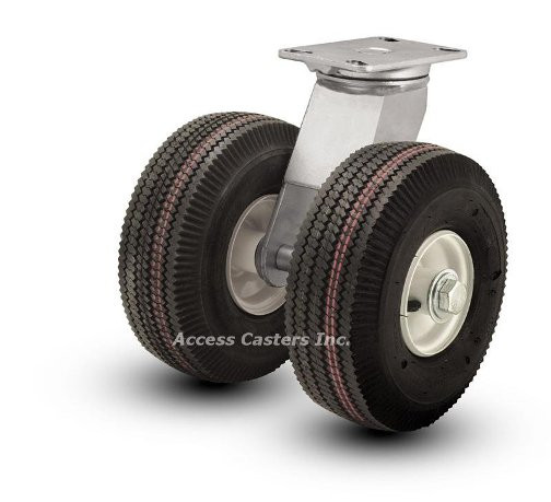 290SF14801S Albion 14" Dual Wheel Pneumatic Swivel Caster