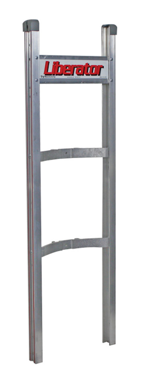 B7 B&P Hand Truck Curved Straight Back Frame