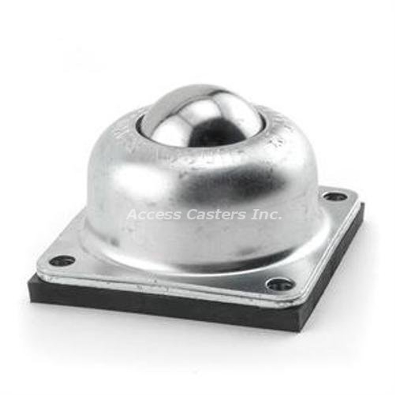 CBT-1-1/2CS Square Flanged Ball Transfer with Neoprene Cushion