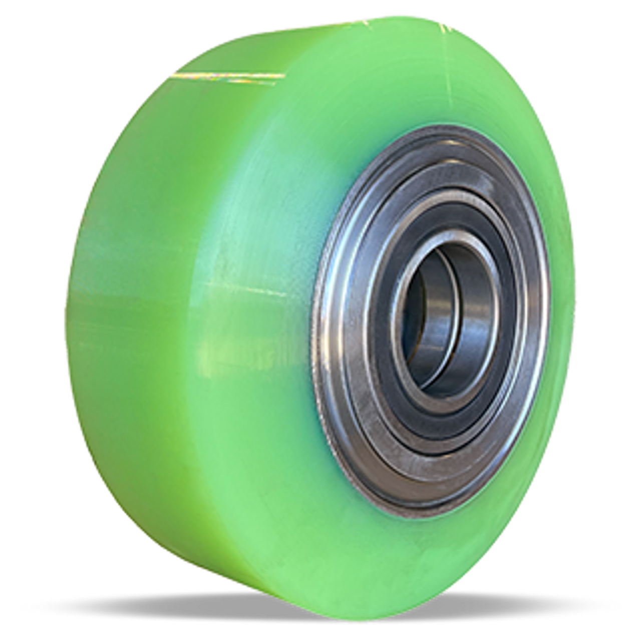 S-ZFSEC-105POYB-ULTRA Spinfinity High Speed Swivel Caster, Ultra Polyurethane Tread