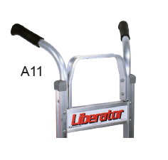 A11 B&P Flared Double Grip w/U-Brace, Grip Height 48 Inches