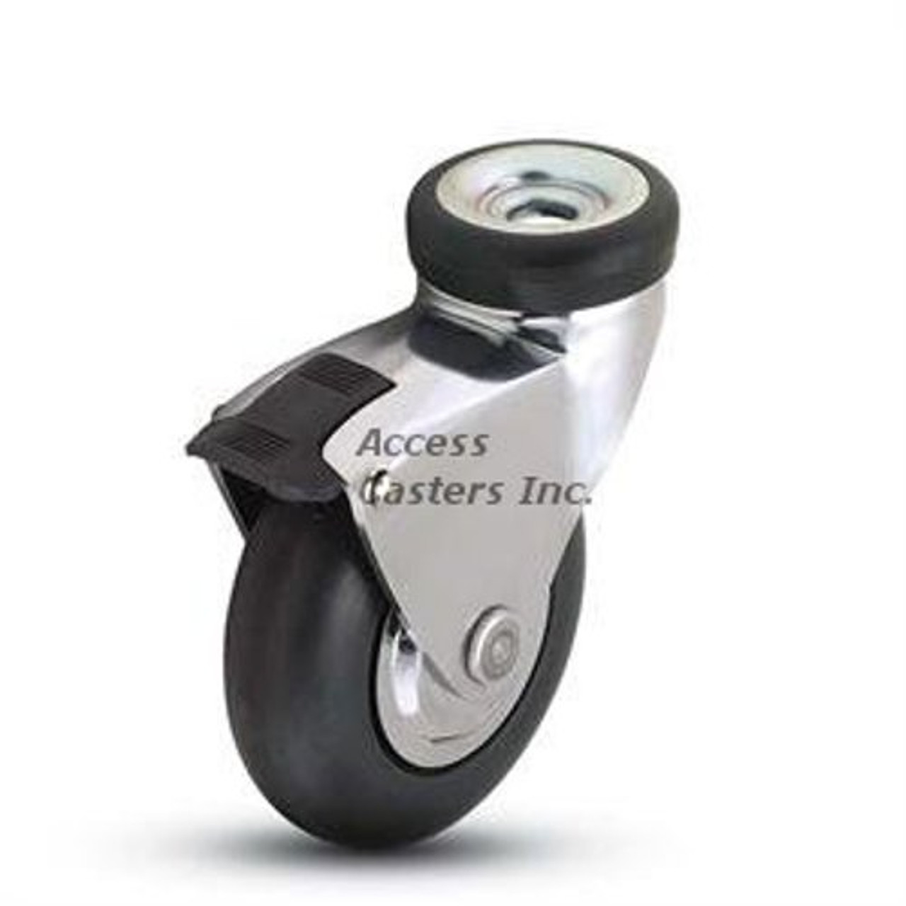 2 Neoprene Rubber Swivel Caster Wheel