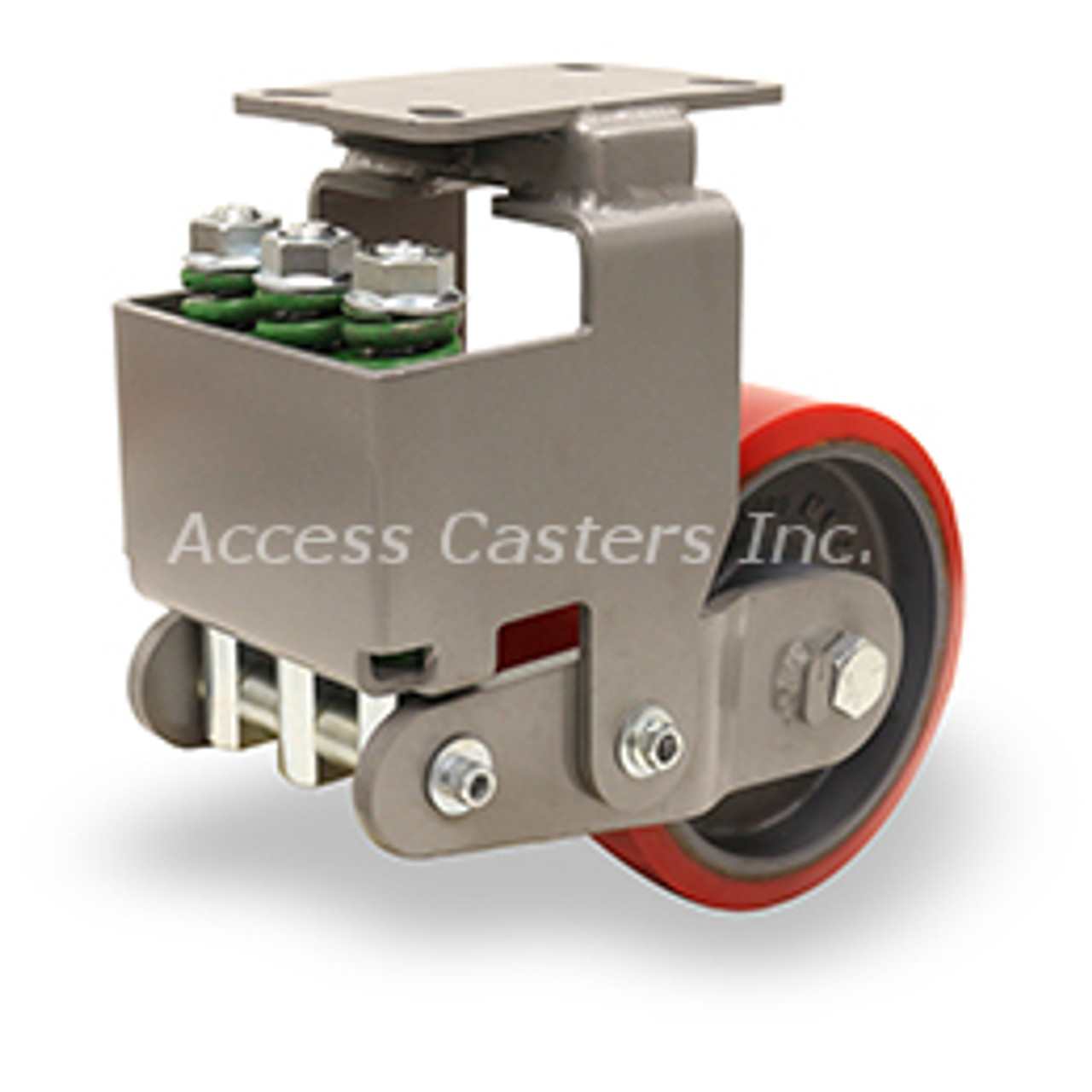 R-AEZFFM-13TRB Spring loaded caster with 10" x 3" Ultralast wheel