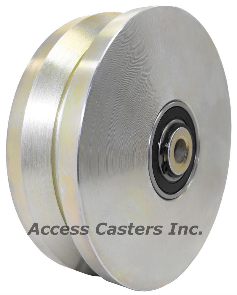 GW6VG12 Elite 6 Inch V-Groove Gate Wheel