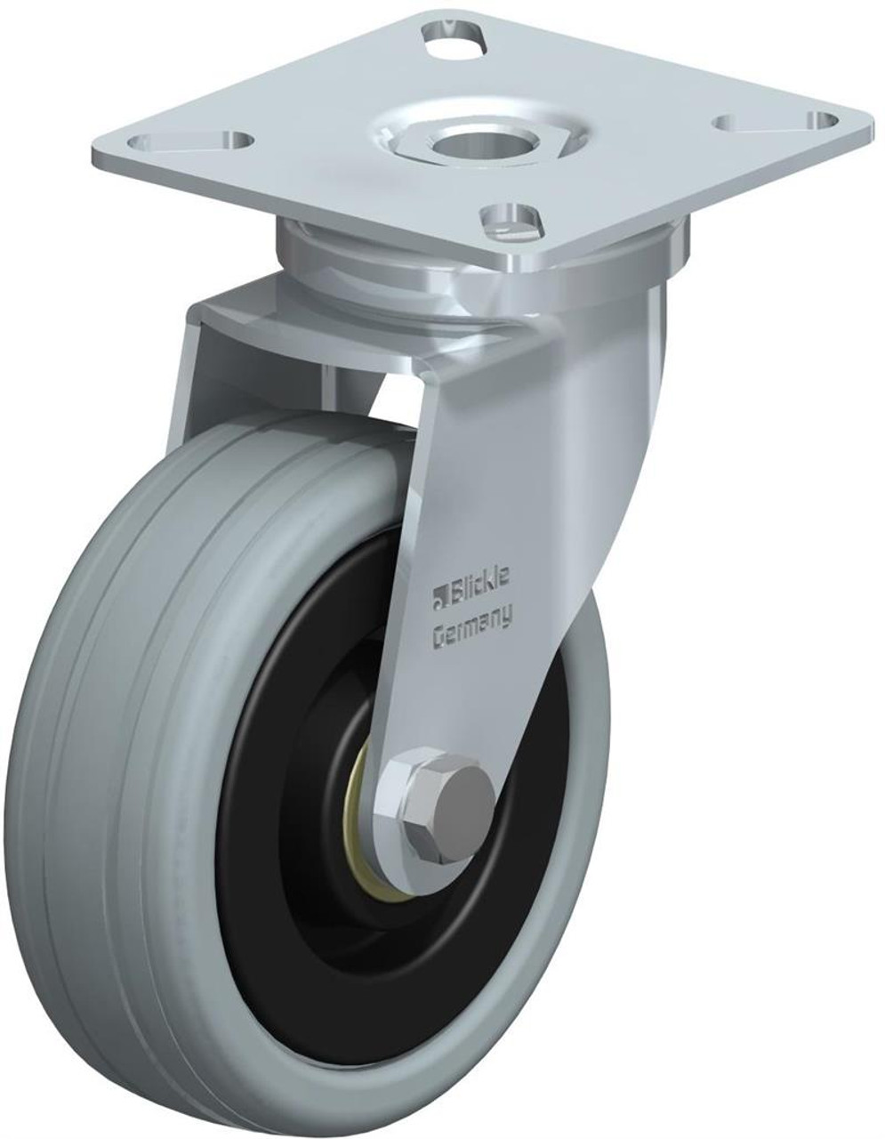 LPA-VPA 75K Blickle 75mm swivel caster with top plate