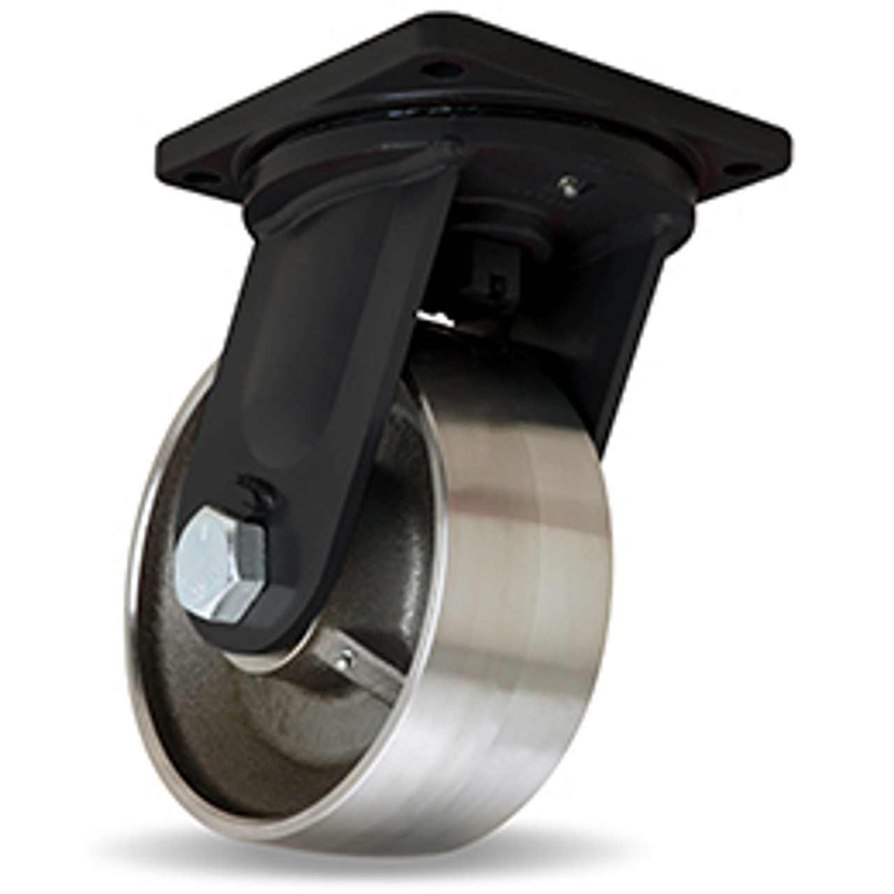 S-MDK-104HFSB Heavy Duty High Temperature Swivel Caster with 10" x 4" wheel