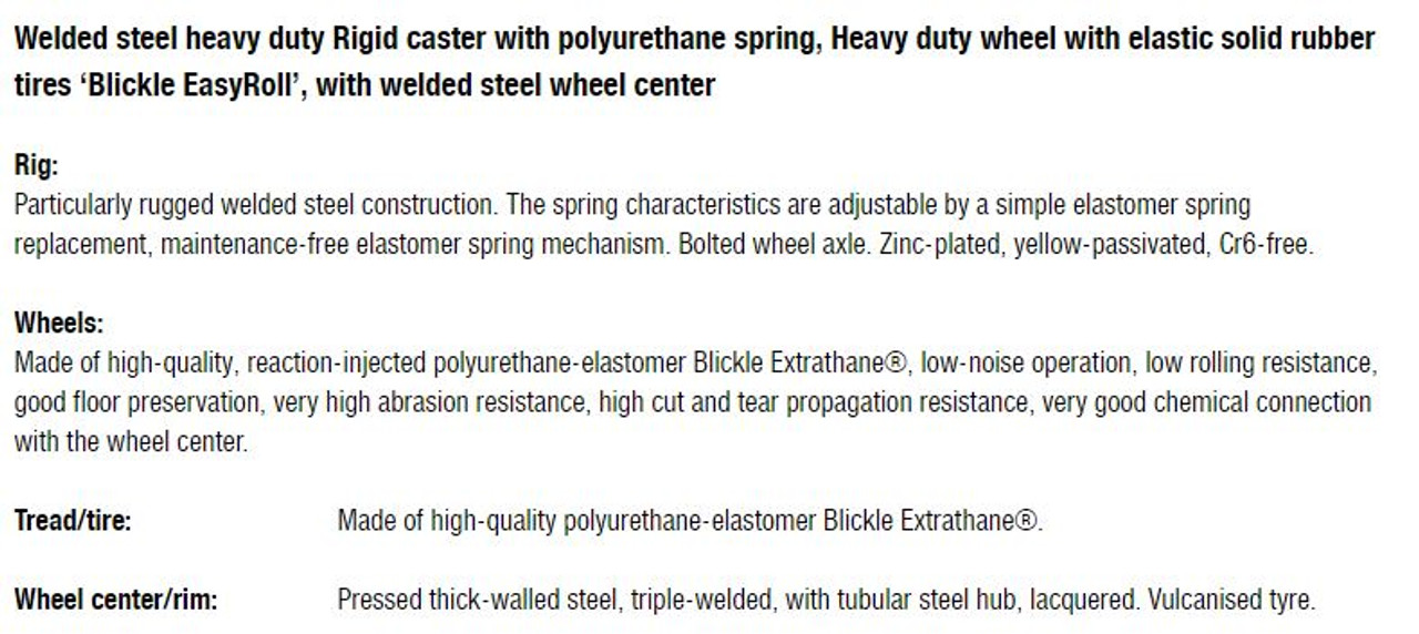 BSFE-SE 200K-16 wheel and bracket information