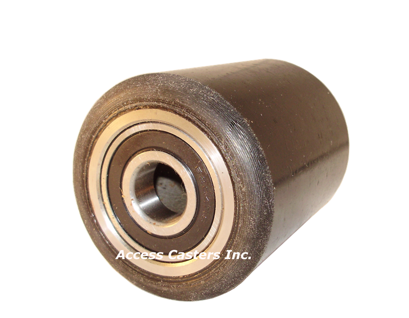 3VBT105AS BT 3" x 3.75" replacement pallet jack wheel w/bearings