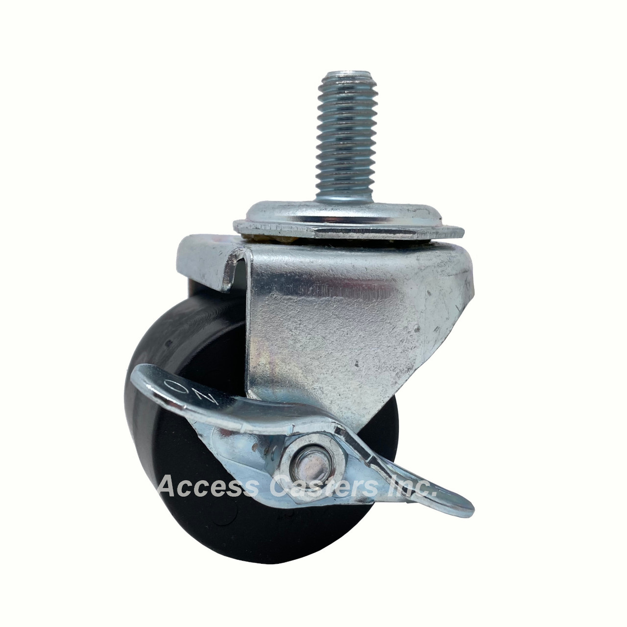 2SBM741LB Low height high-capacity caster with 1/2"-13 stem