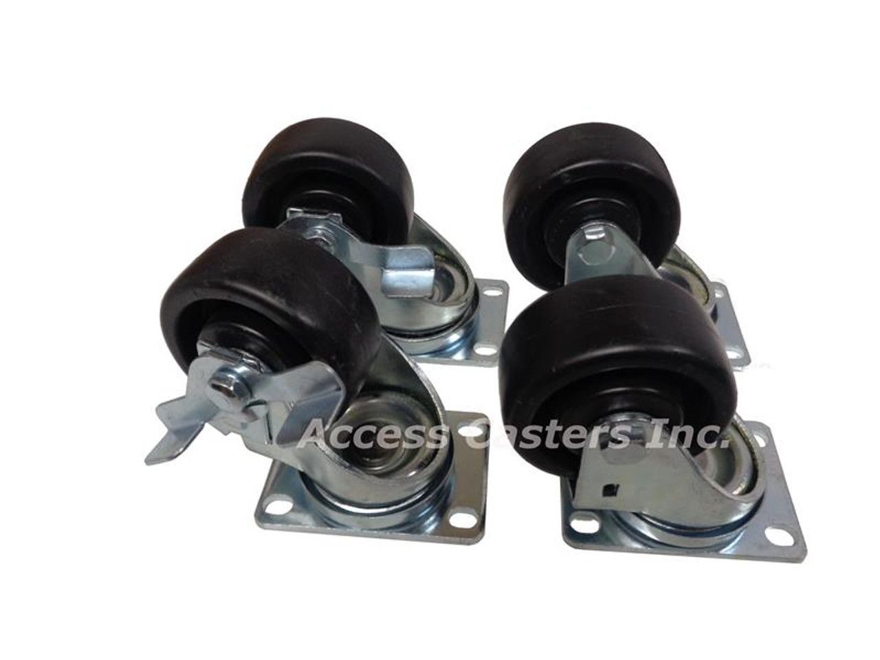 AC-10314-79 Caster set of 4 used on Silver King units