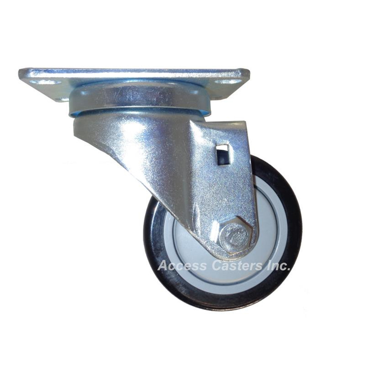 3" Swivel Caster Polyurethane Wheel Top Plate