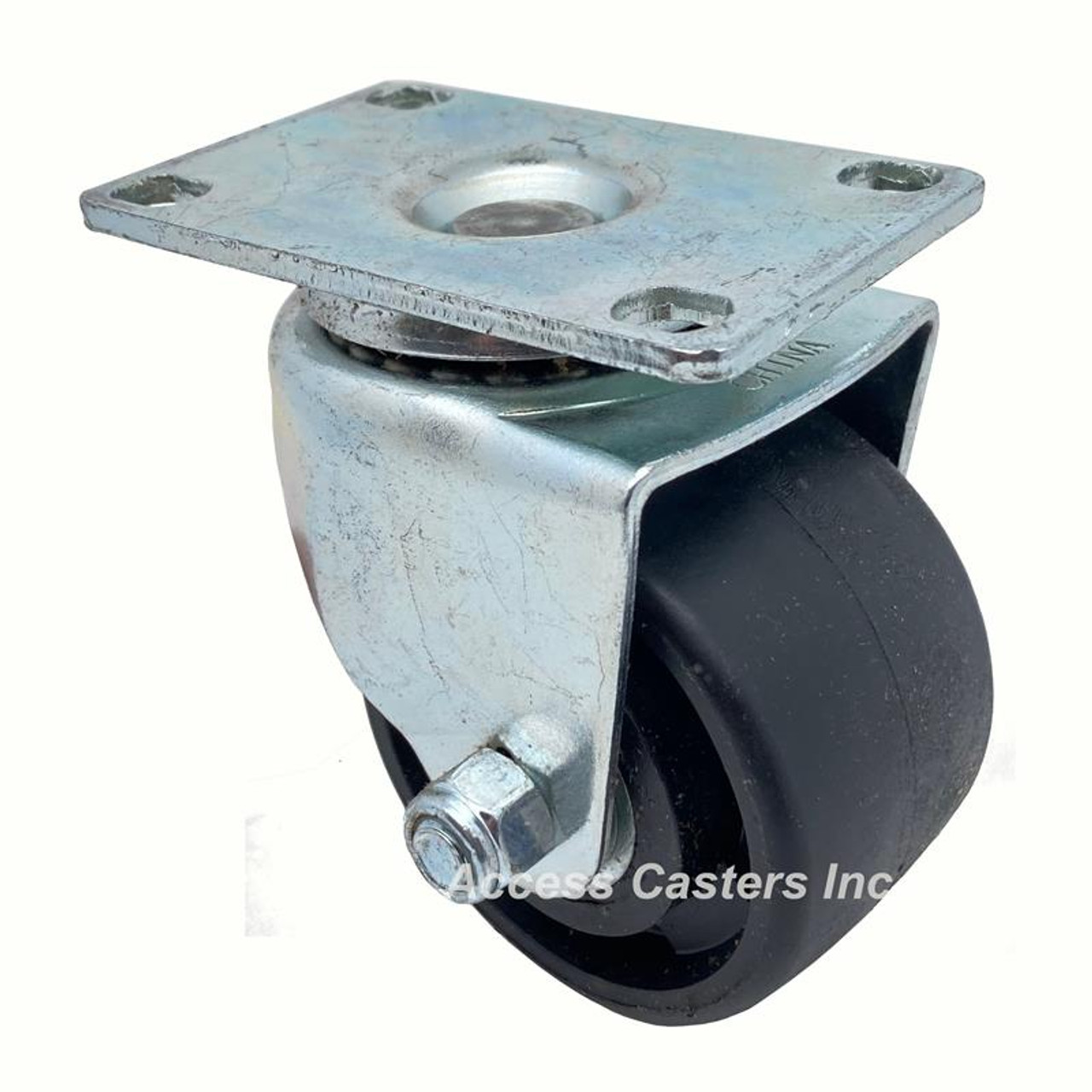 3DMATPS 3" Low Profile Heavy Duty Swivel Caster