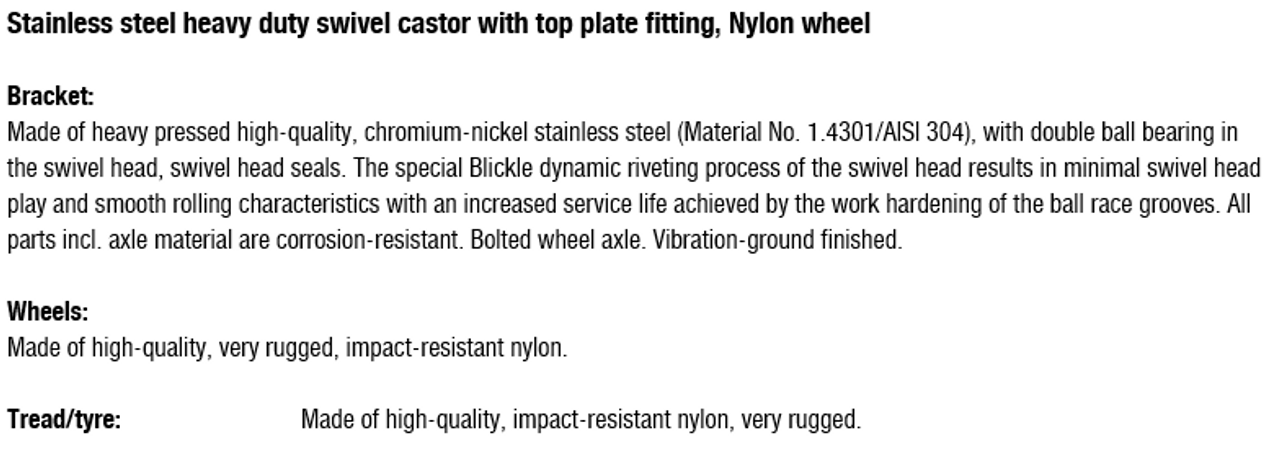 LKX-SPOG 100XK-14  wheel and bracket information