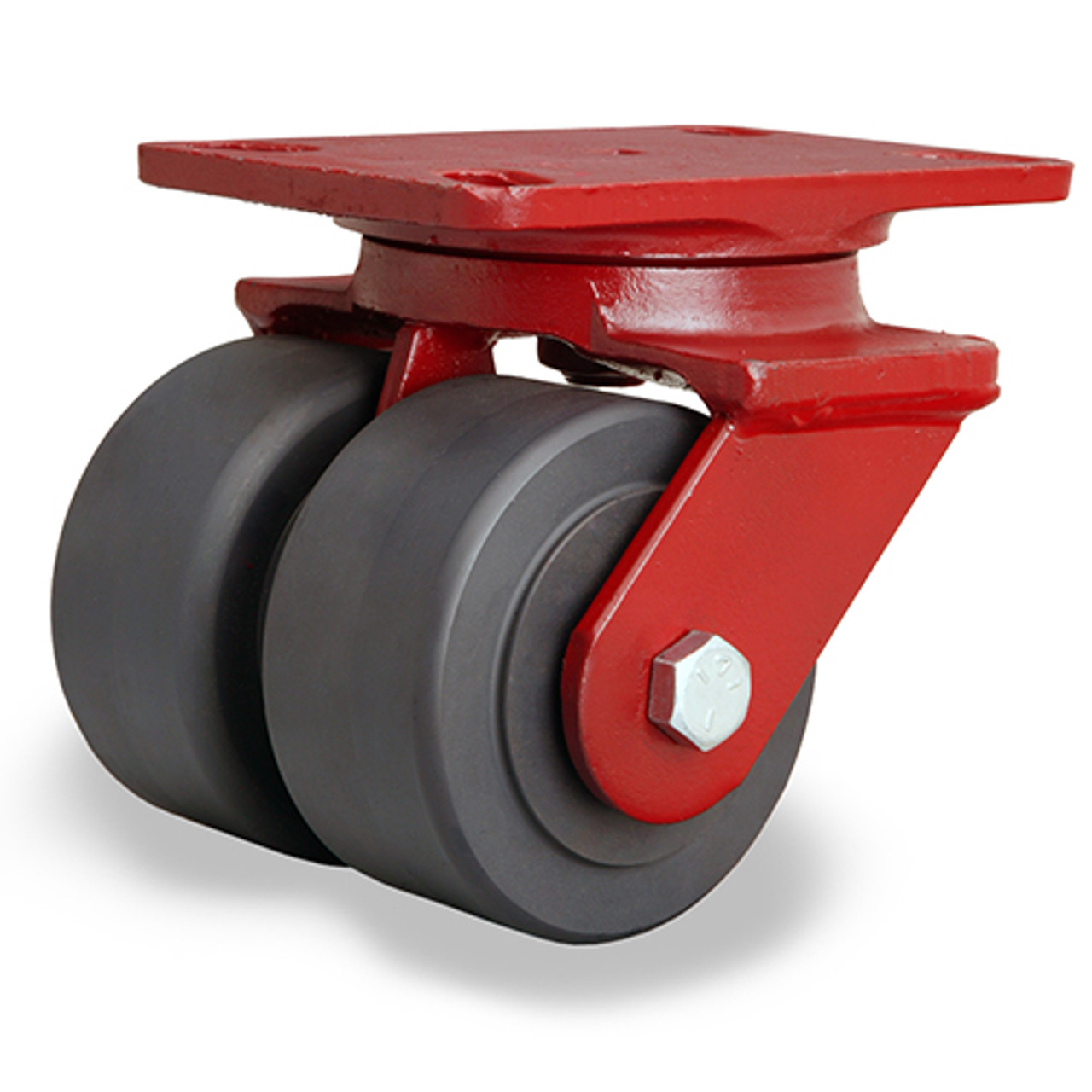 S-HS2-4NYB Hamilton Heavy Service Dual Wheel Swivel Caster