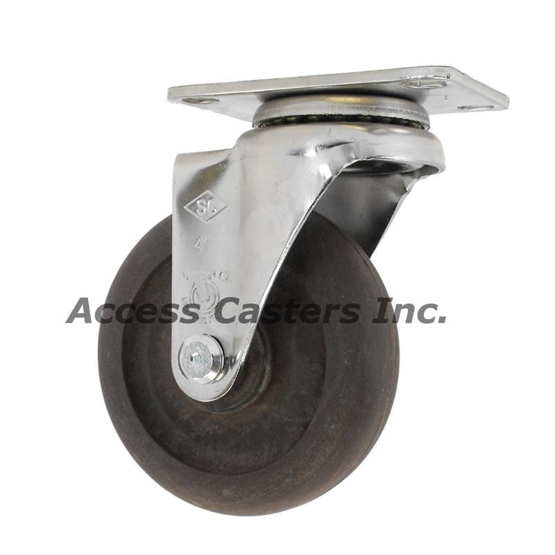 4DGNSSS high-temp stainless steel swivel caster