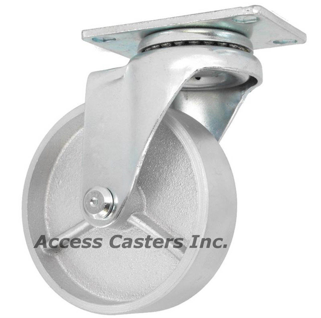 4D20SS-S 4" Light Duty Swivel Caster with Semi-Steel Wheel