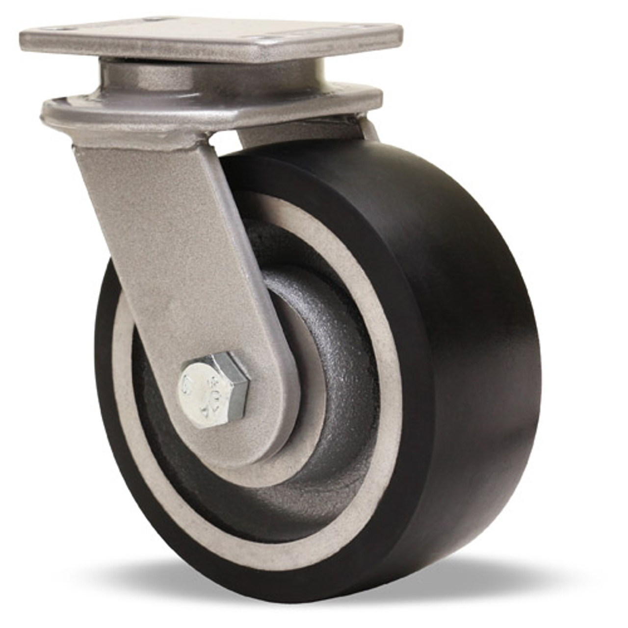 S-EN-5DB70 Endurance Kingpinless Swivel Caster with Duralast XC Wheel