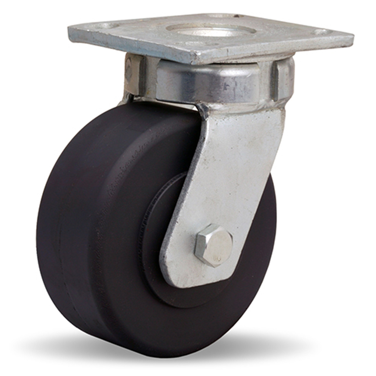 S-52K-5NYB 5 Inch Kingpinless Swivel Caster with Nylast Wheel