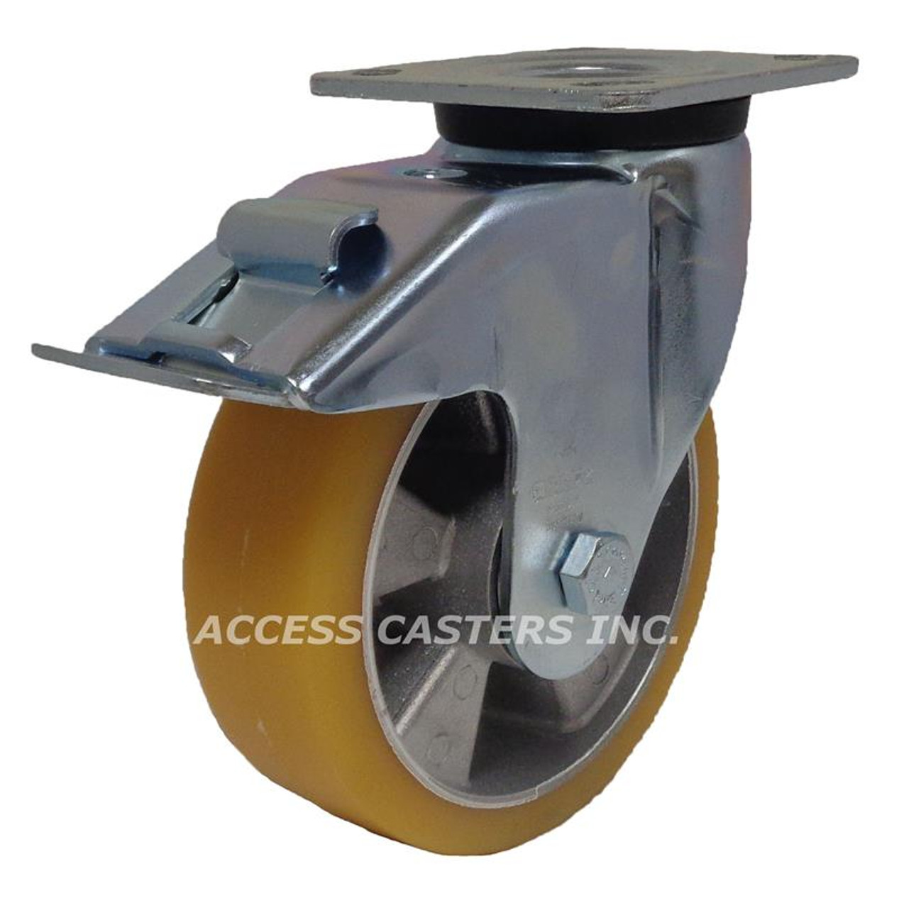 LEH-ALTH 200K-14-FI Blickle 8" Swivel Plate Caster ALTH Wheel Brake Ball Be