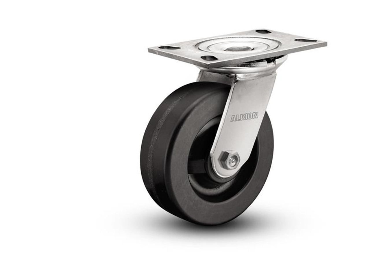 62TM06201S Albion 6" swivel caster with phenolic wheel