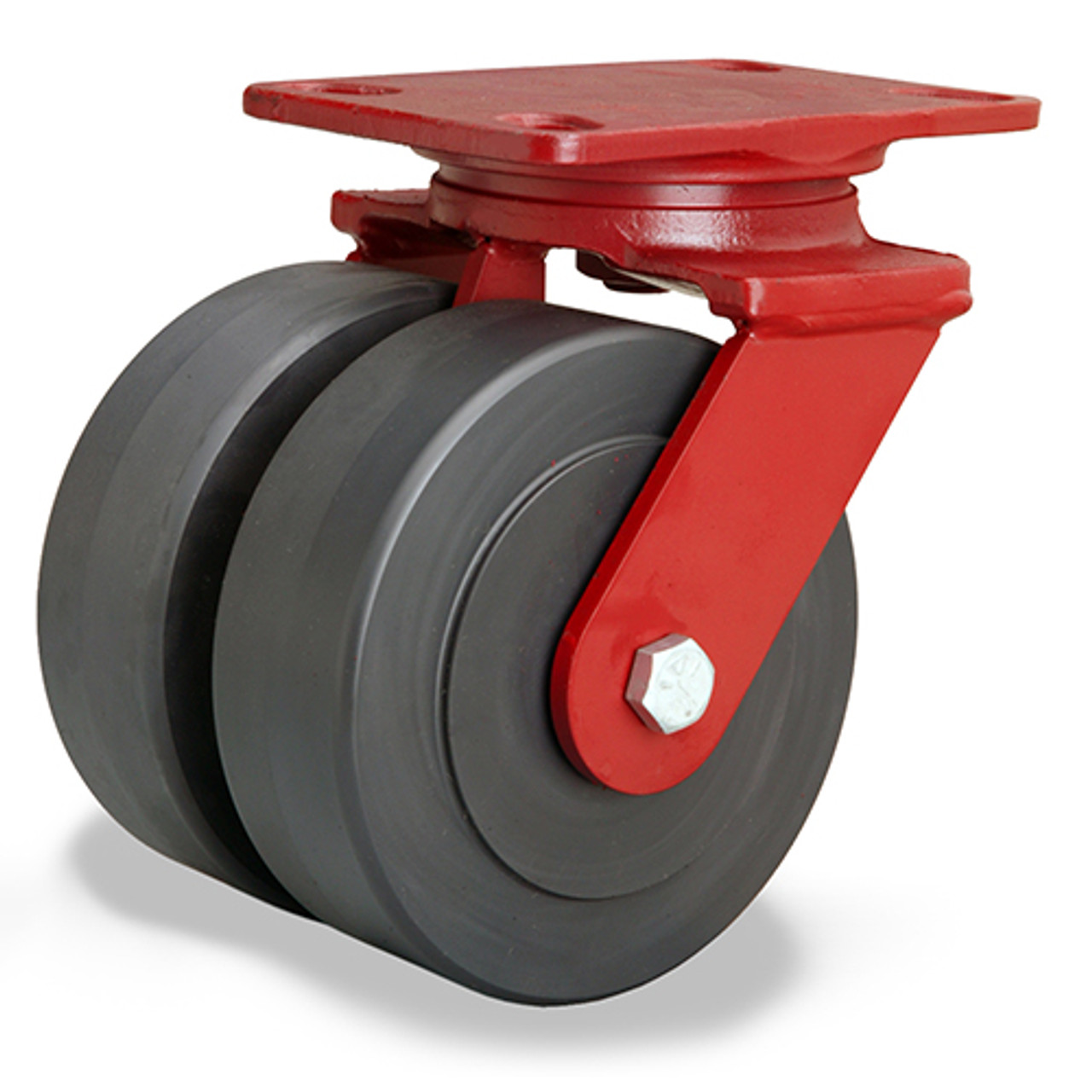 S-HS2-6NYB Hamilton Heavy Service Dual Wheel Swivel Caster