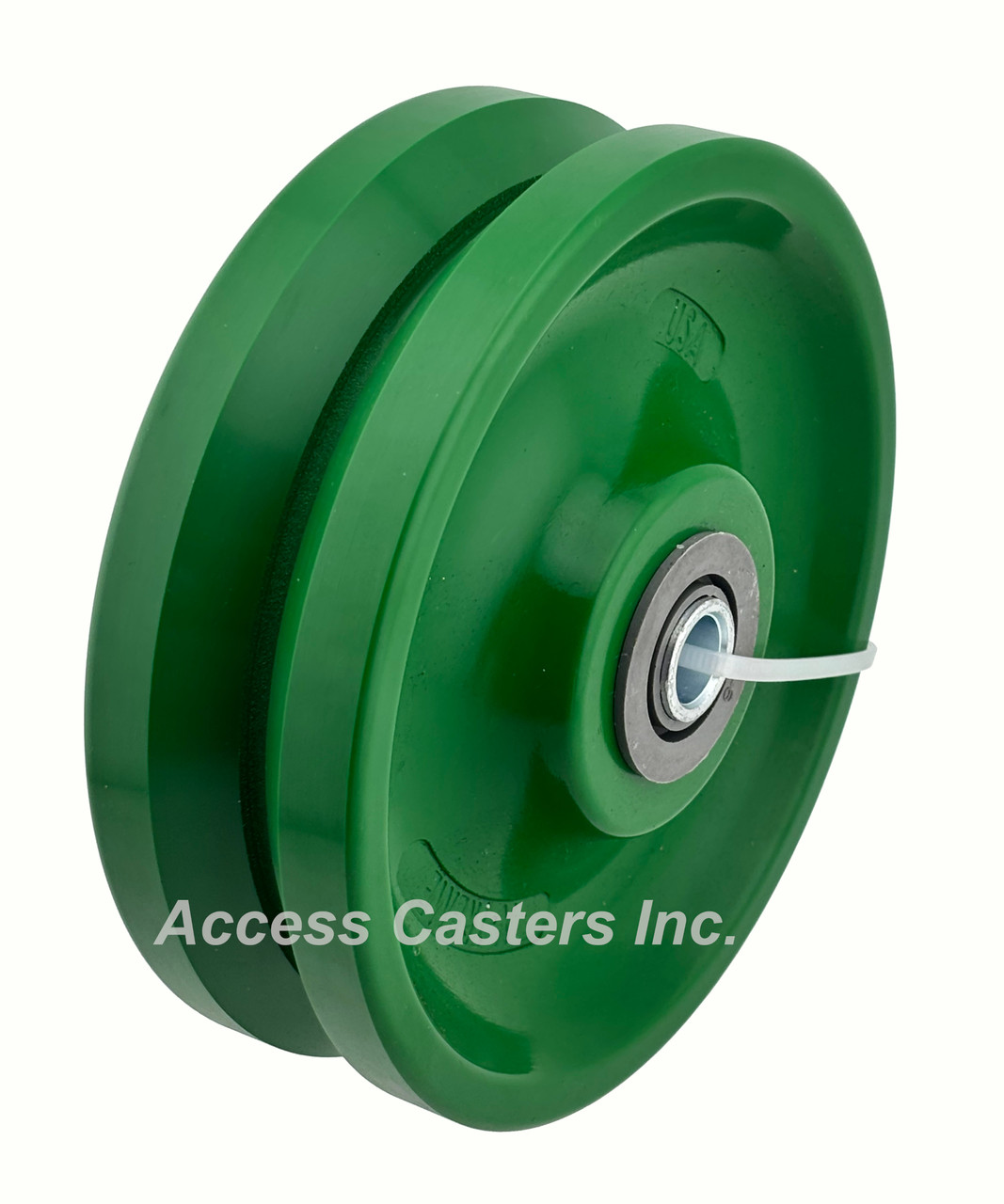 XV0620212 Albion 6" x 2" Polyurethane V-Groove Wheel