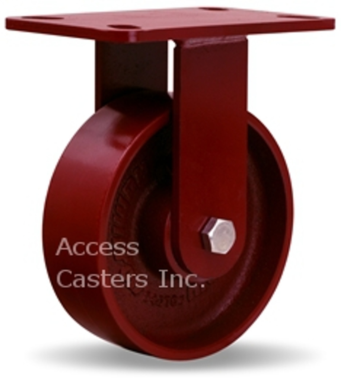 R-ZFWH-6MB Maintenance Free Kingpinless Caster from Hamilton with 6 x 2 Du