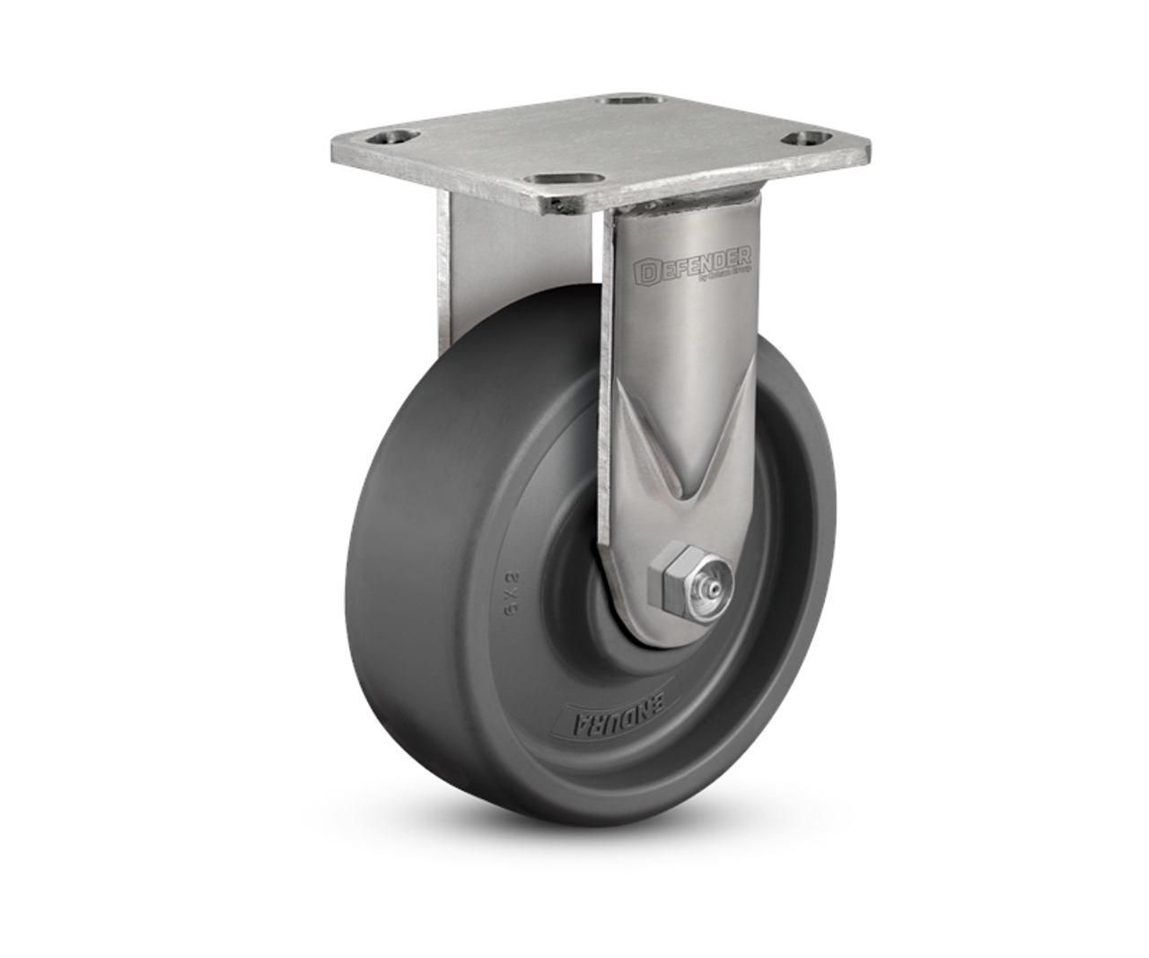 D4.06108.839 EN SS WB29 Colson Defender Rigid Caster with 6" Endura