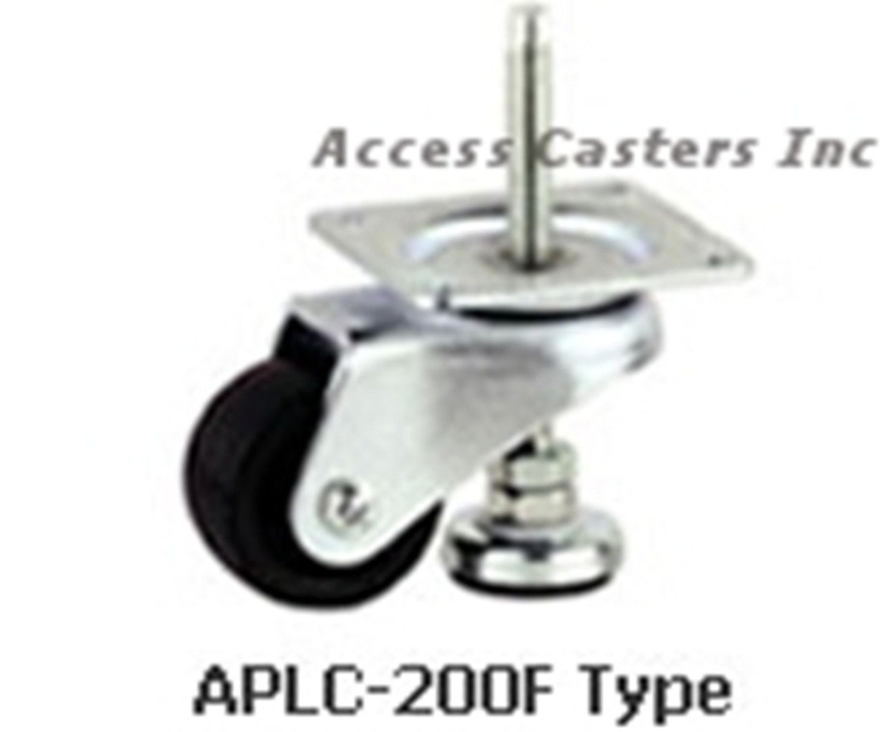 aplc200f leveling caster