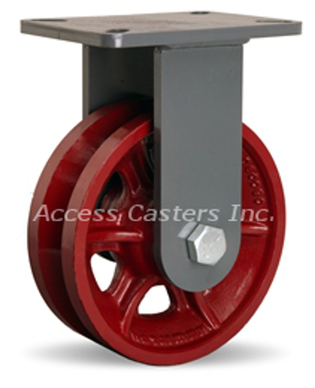 R-CH-8VH Hamilton V-Grooved Iron Wheel Caster