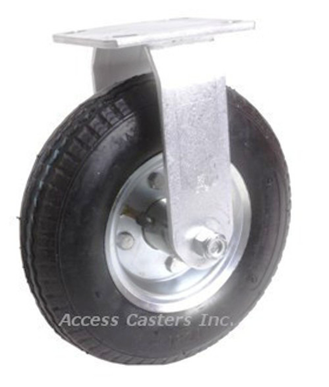8prmpnr 8 Rigid Plate Caster For Rubbermaid® Platform Trucks
