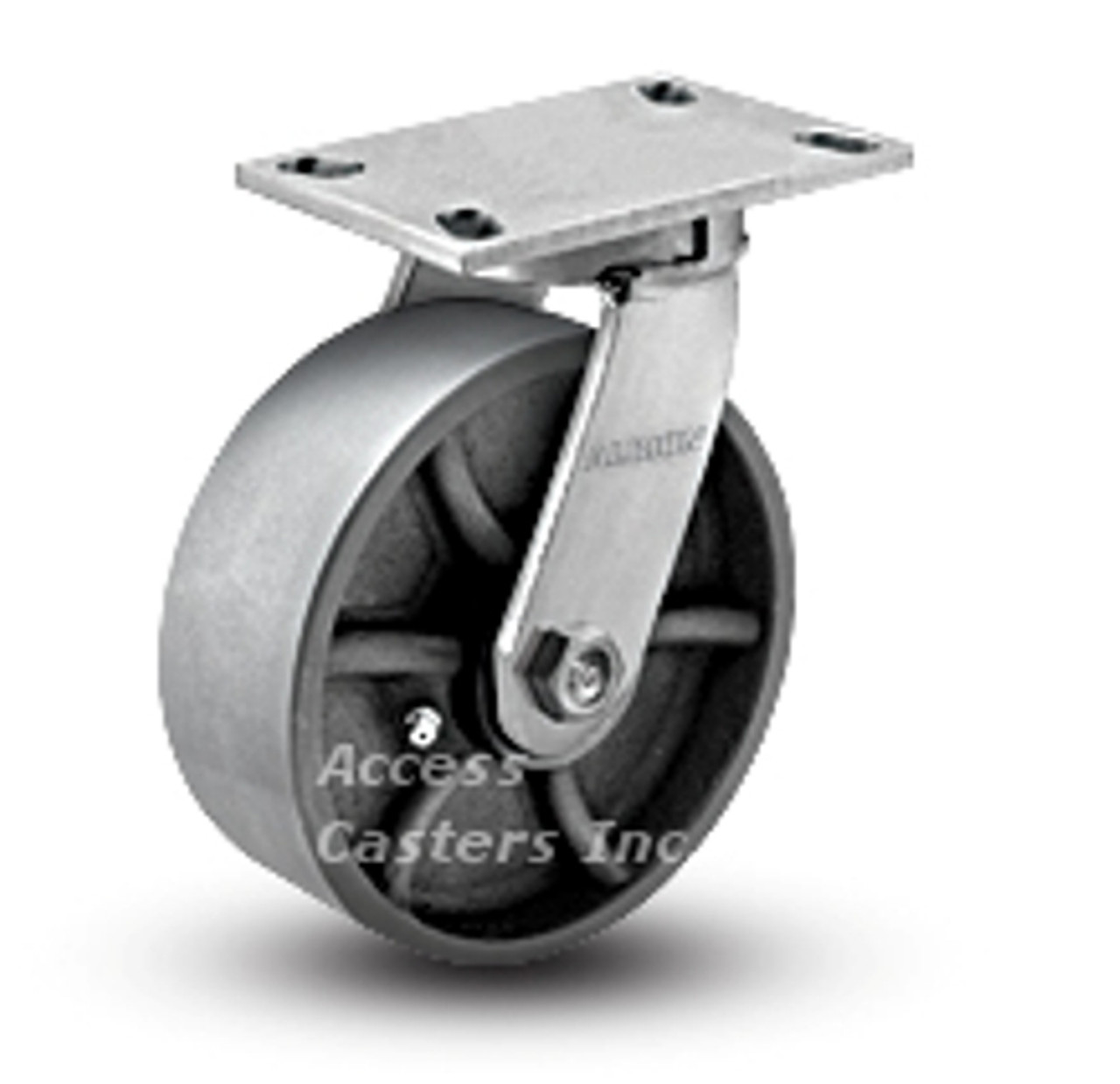 10x3 Swivel Ductile Iron Caster Wheel