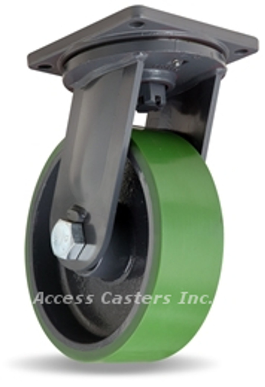 S-MD-125DT70 Hamilton-Maxi-Duty Swivel Caster 12x5 Poly Cast Wheel