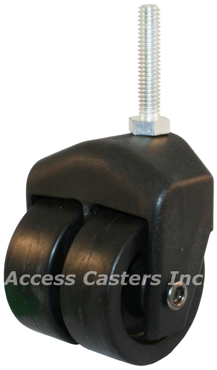 205-2XPP-24 2 Inch X-Caster High Capacity Low Profile Dual Wheel