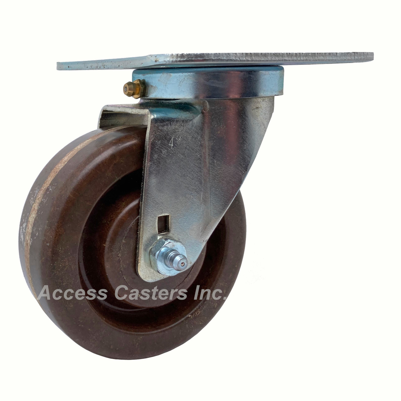 Replacement caster for Baxter racks