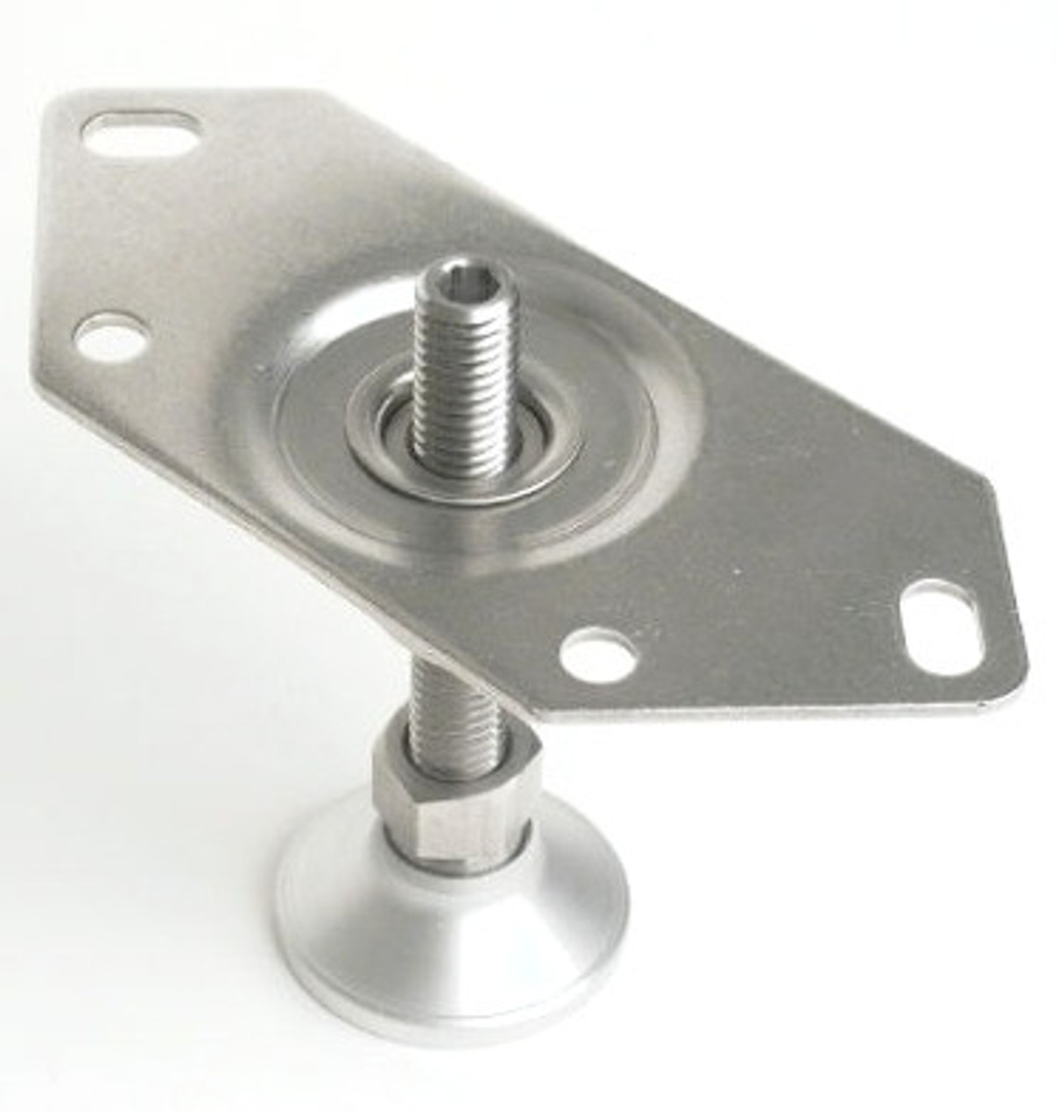 LM5013-CB-SS Corner leveling mount for 1/2-13 stem, stainless insert