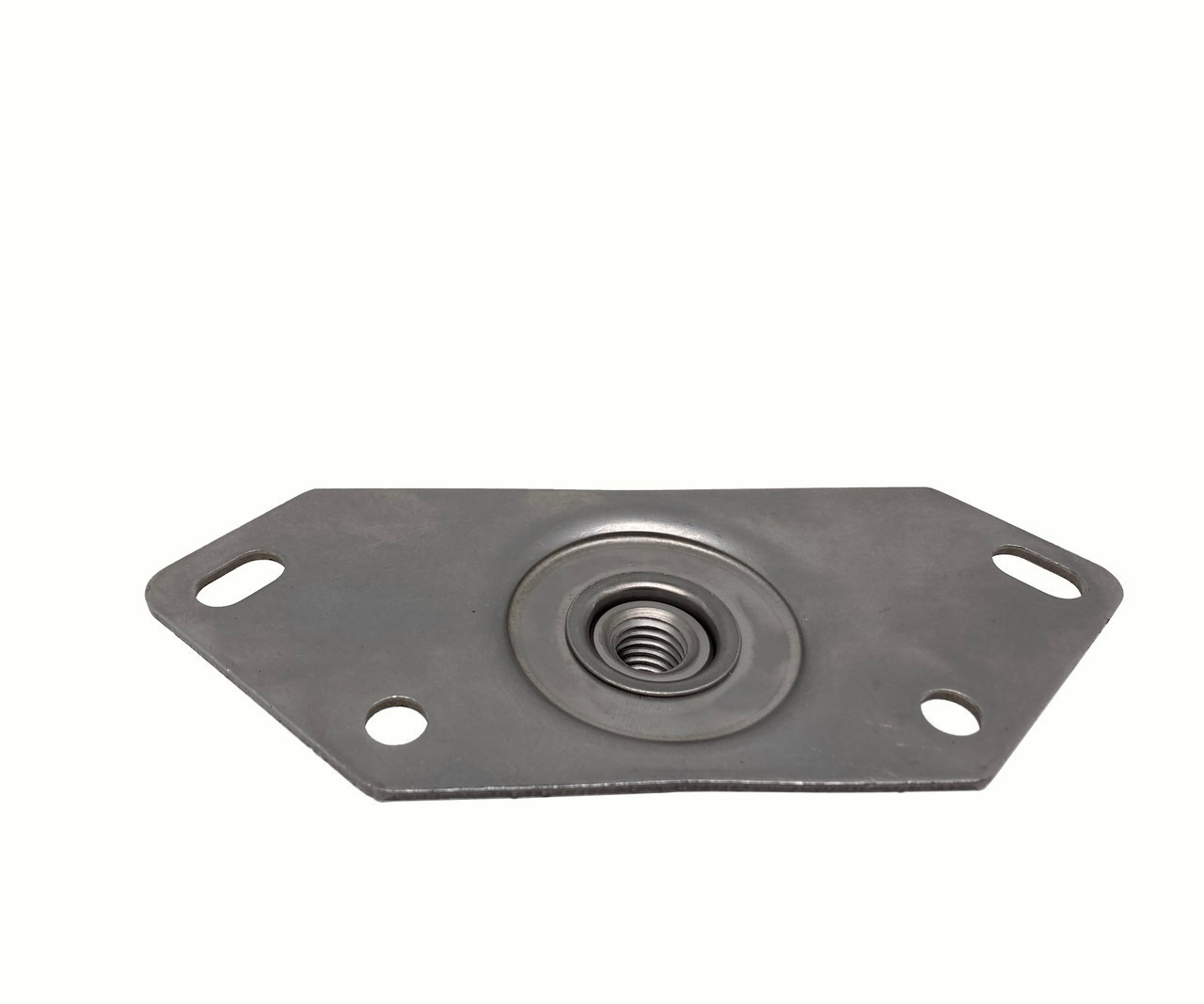 LM7510-CB-SS 3/4-10 Leveler Mount: Corner Baseplate, Stainless Insert