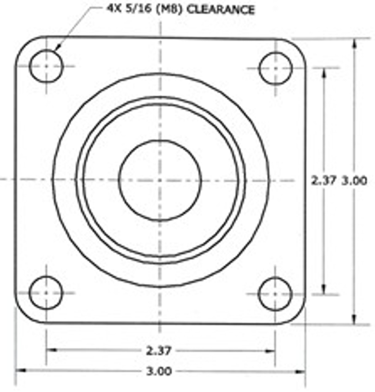 LC525SS-SB-PXP/LV5013-SS-SX Stainless Steel Leveling Caster