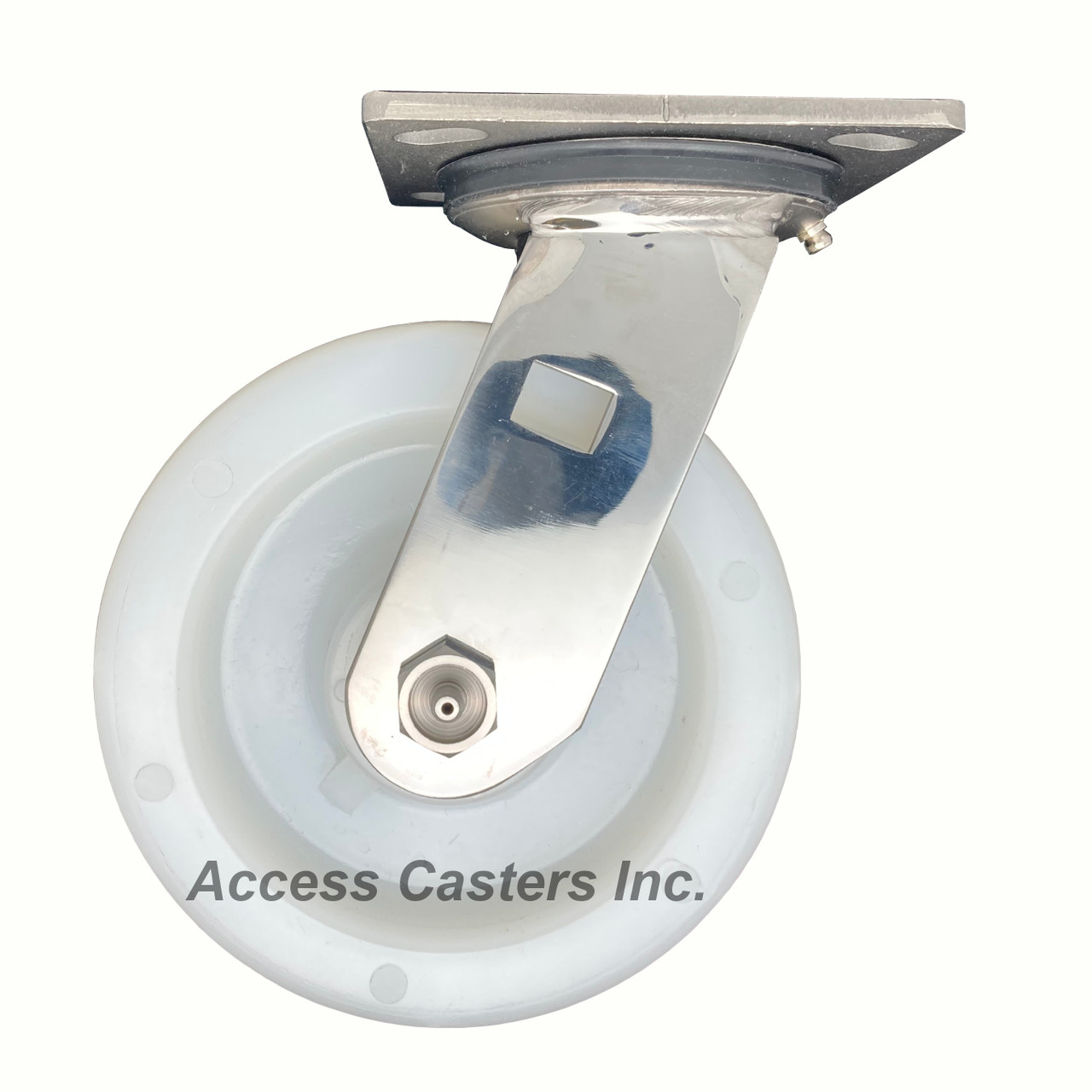 316 Stainless steel 6" swivel caster